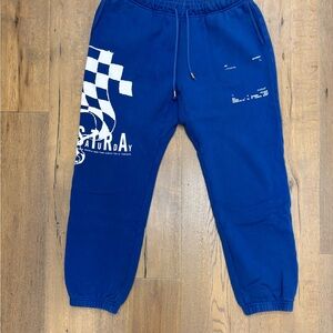 Mr. Saturday Blue Jogger Pants